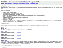 Tablet Screenshot of php-fpm.org
